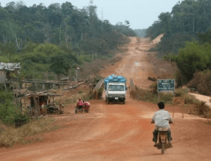 routes cambodge