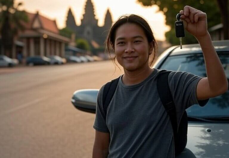 Location voiture Siem Reap : explorez le Cambodge en toute liberté