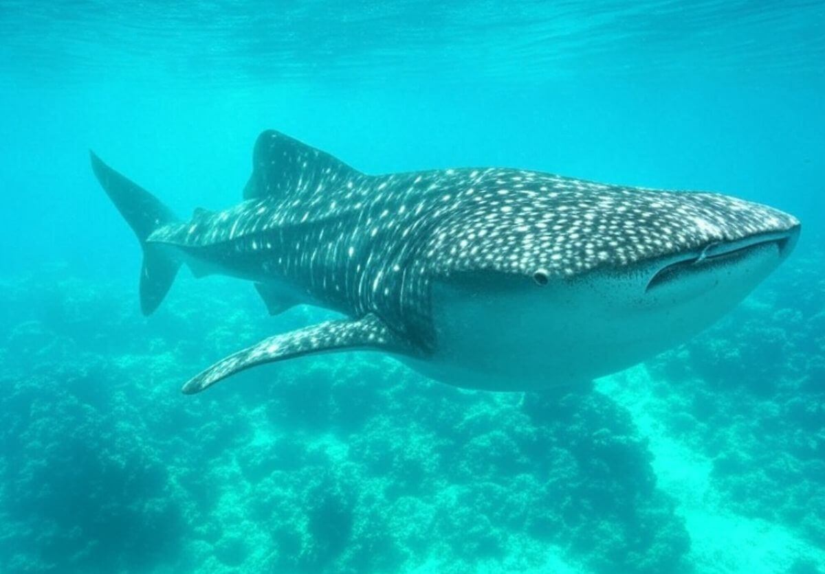 Requin-baleine au Cambodge