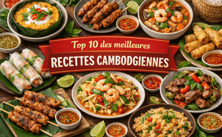 Top 10 des meilleures recettes cambodgiennes à essayer chez soi