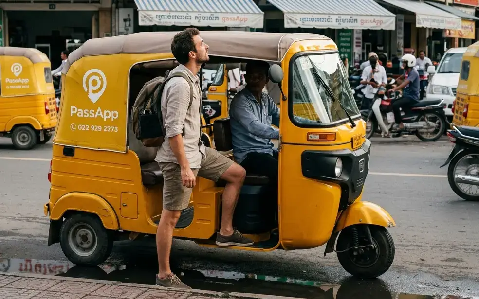 Mon avis sur PassApp : l'application VTC pour vos trajets au Cambodge
